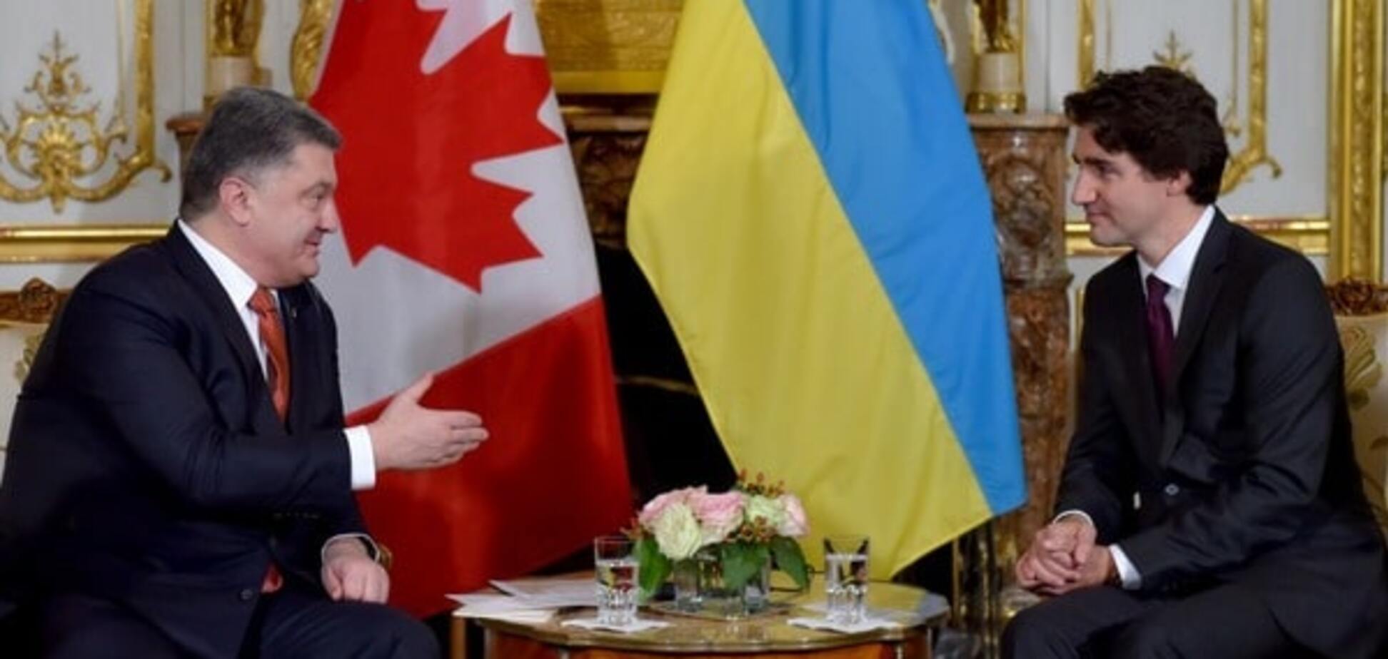 Петр Порошенко и Джастин Трюдо