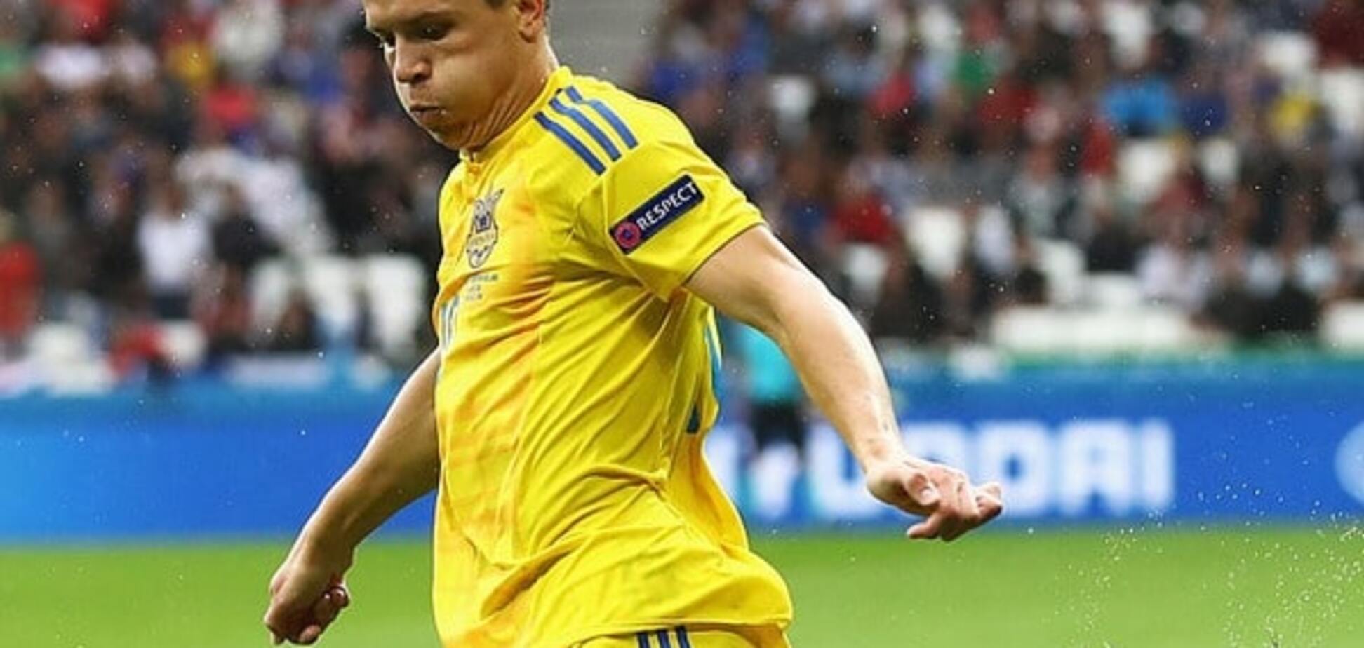 Евгений Коноплянка сборная