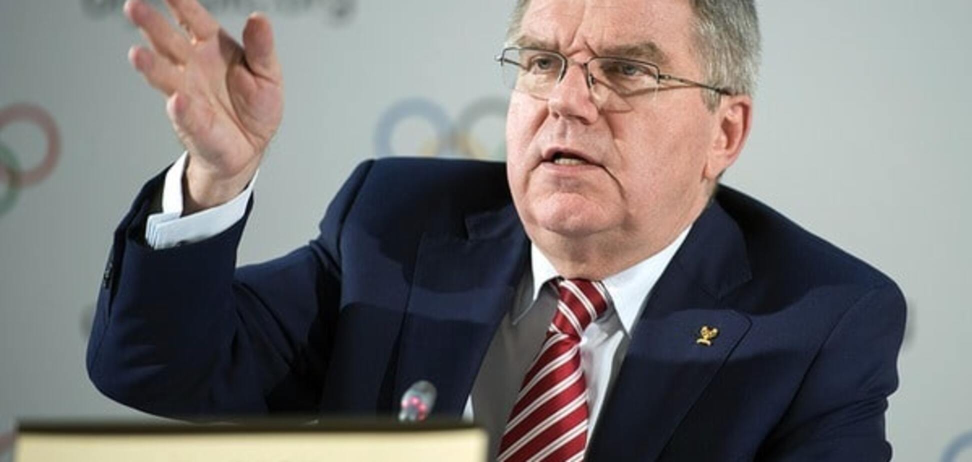 Президент МОК Томас Бах