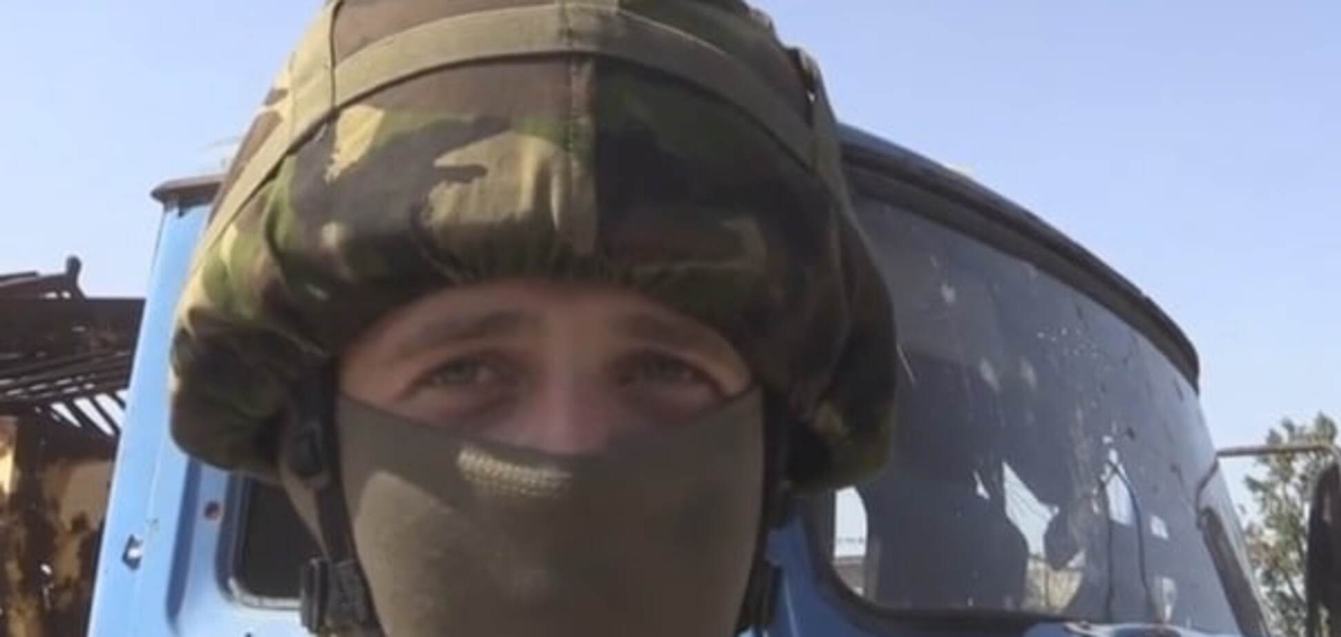 Украинский солдат