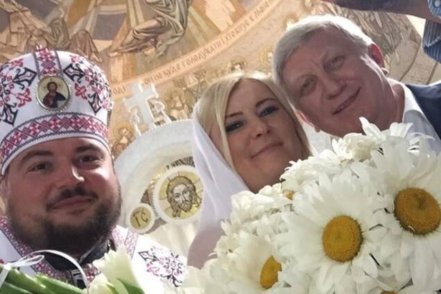 Горянский на венчании