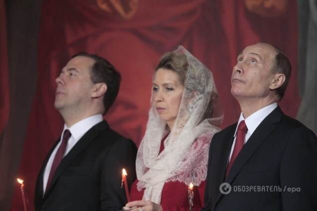 Дмитрий Медведев и Владимир Путин