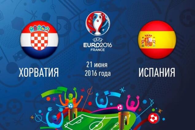 Хорватия – Испания онлайн