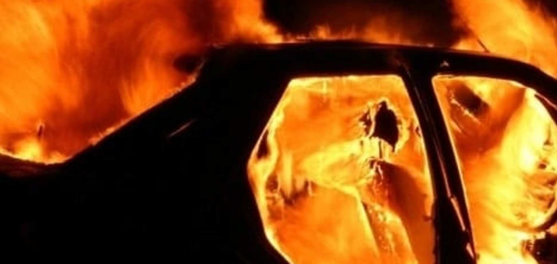 В Запорожской области столкнулись BMW и ВАЗ: водитель иномарки сгорел зажив