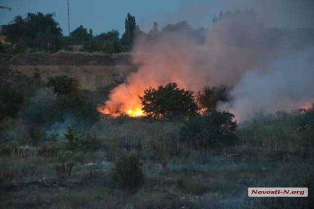 Пожежа в Миколаєві