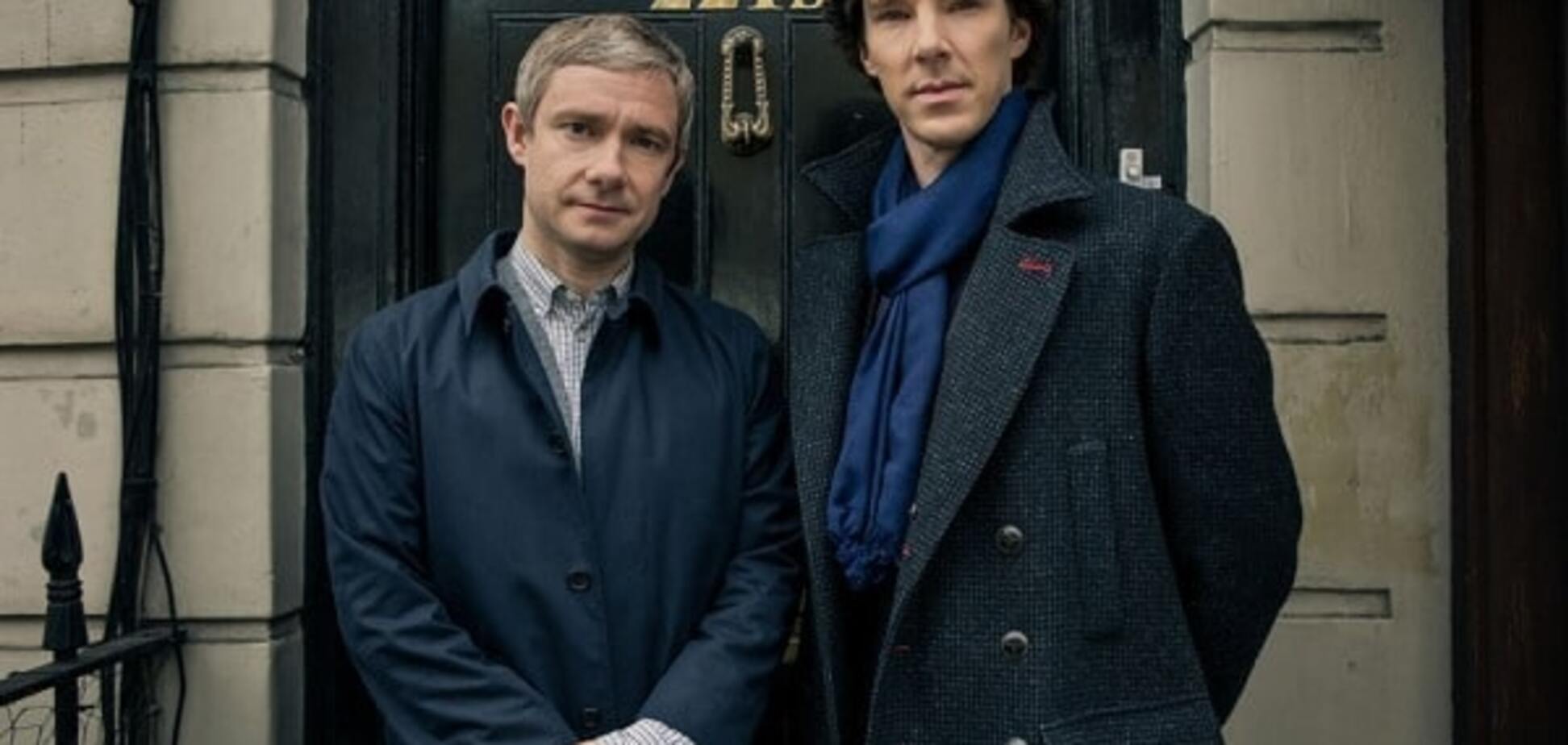 Мартин Фримен и Бенедикт Камбербэтч