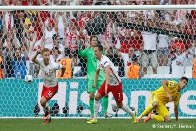 'Євро-2016': Україна програла Польщі 0:1