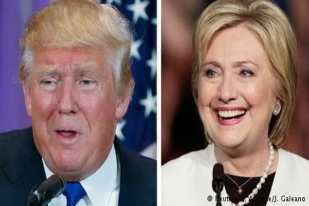 Клінтон залучає на свою кампанію у десятки разів більше грошей, ніж Трамп