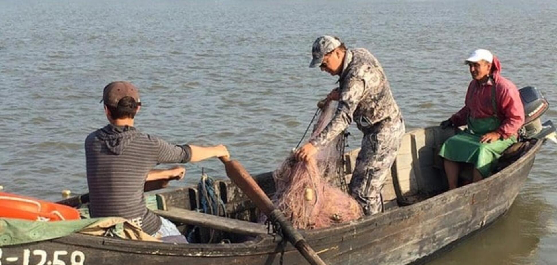 Олег Ляшко на рыбалке