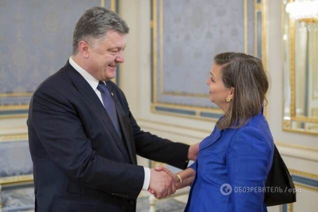 Порошенко и Нуланд