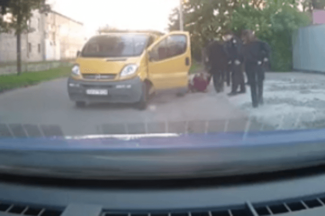 Патрульний, затриманий