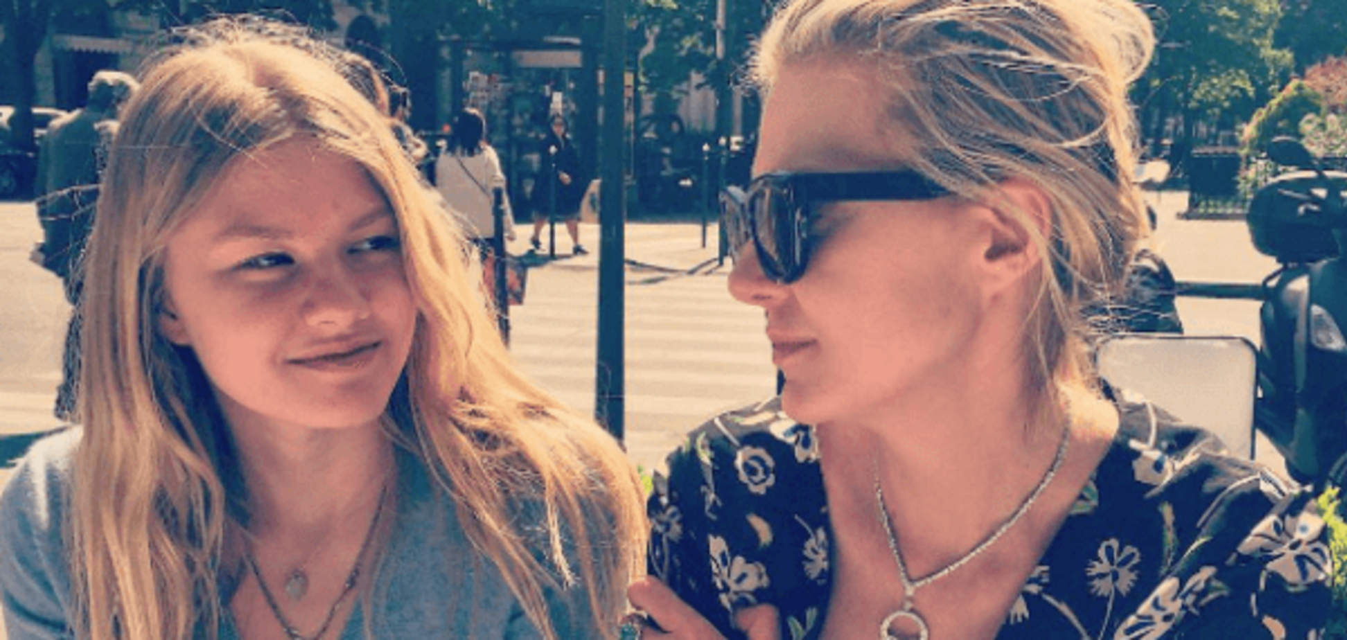 Рената Литвинова с дочерью