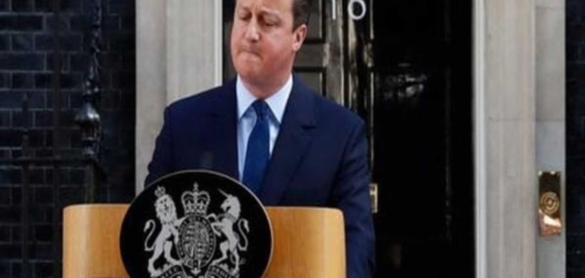 Кемерон пообіцяв піти у відставку до жовтня