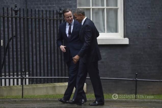 Дэвид Кемерон и Барак Обама