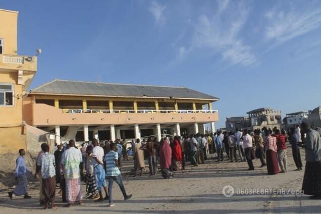 Атака террористов в Сомали
