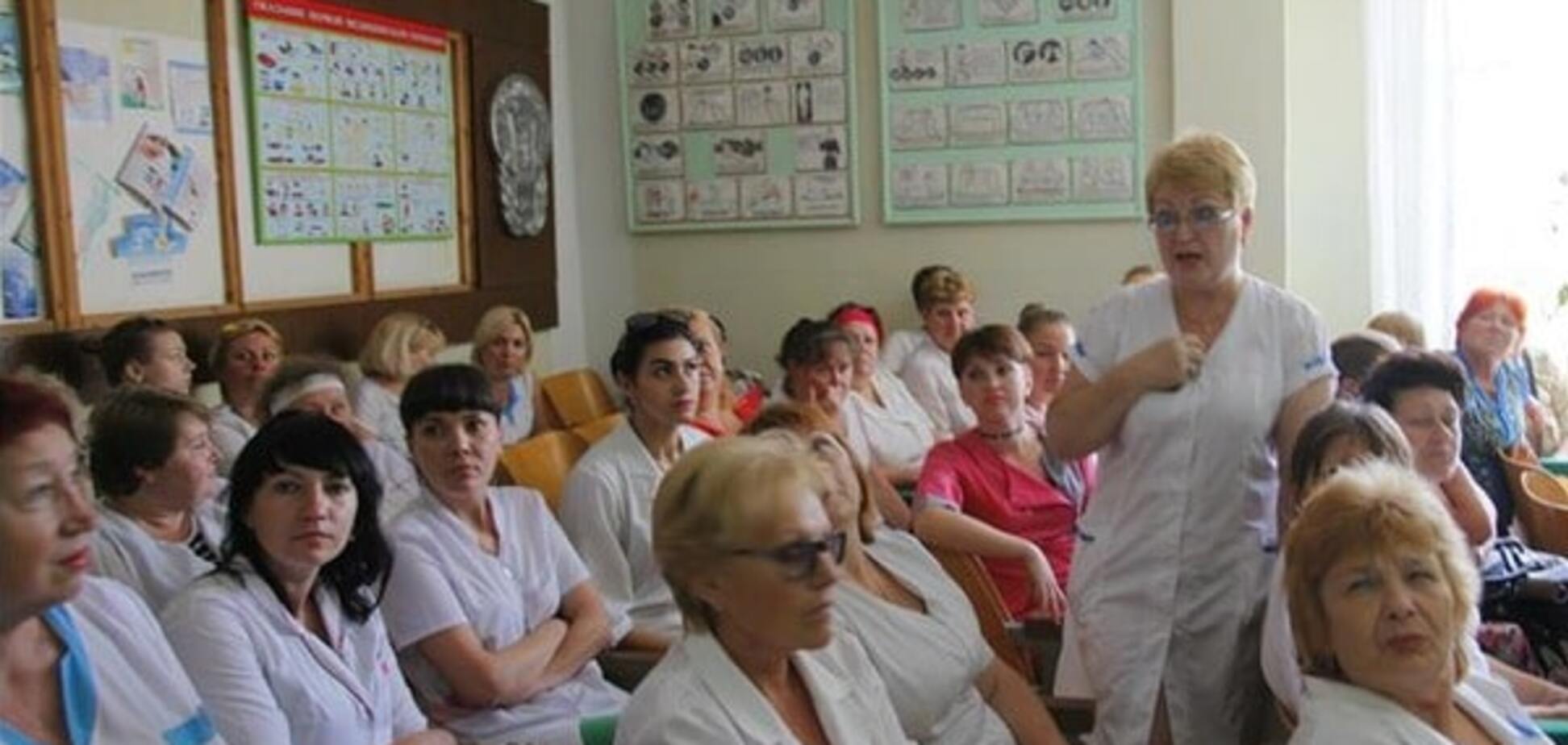 В Крыму взбнтовались медики