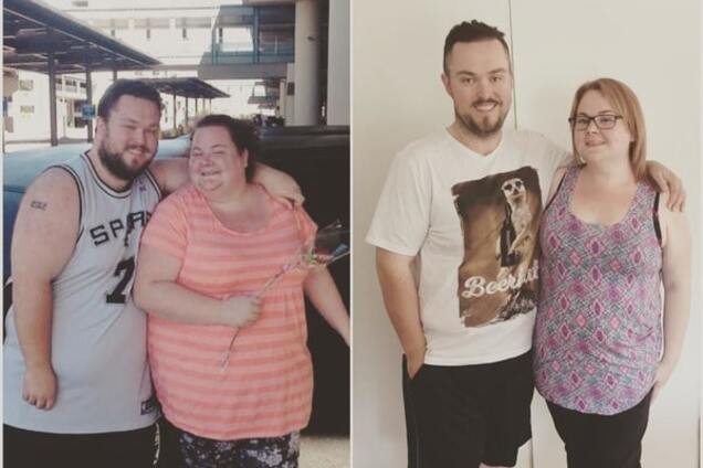 Шантелль Флемминг с мужем