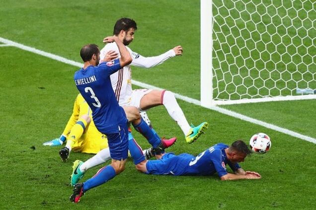 Италия – Испания видео голов