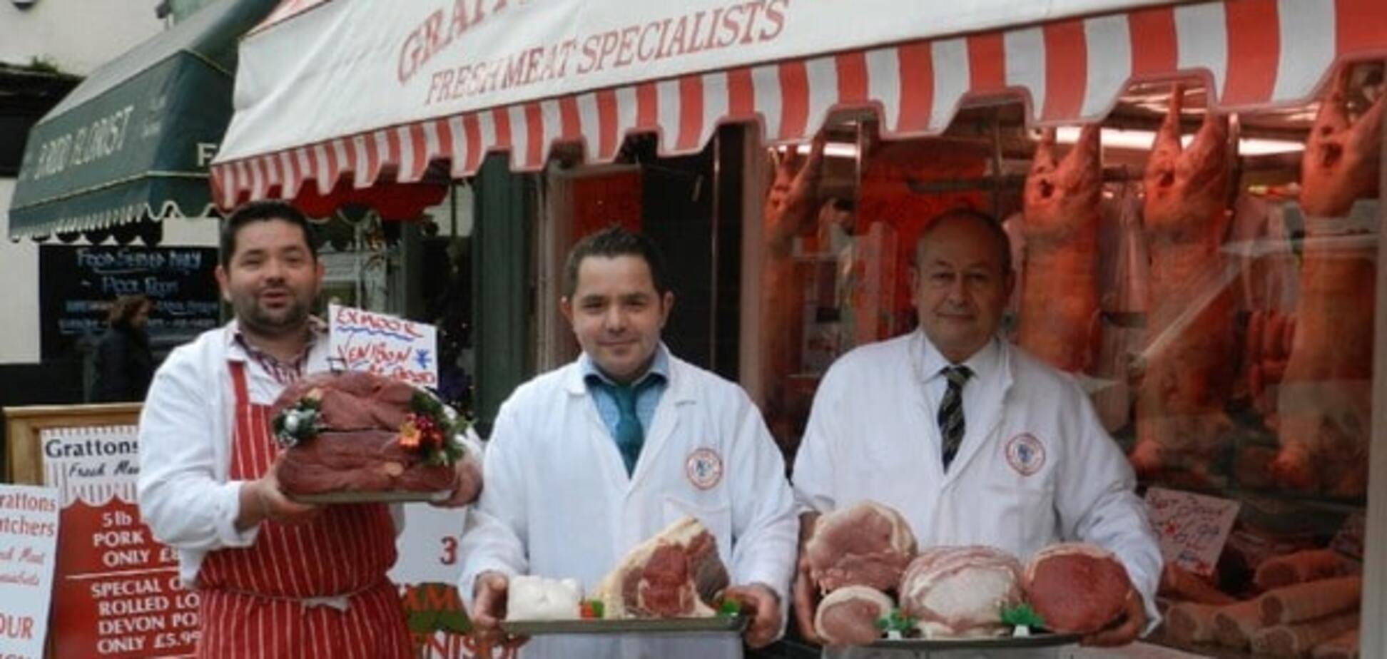 Представители магазина Gratton’s Butchers