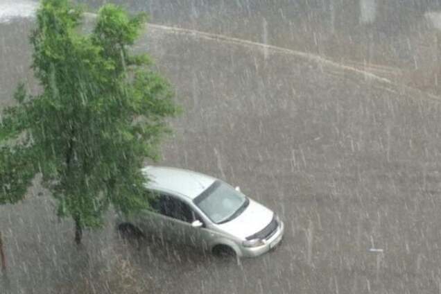 Дождь в Киеве