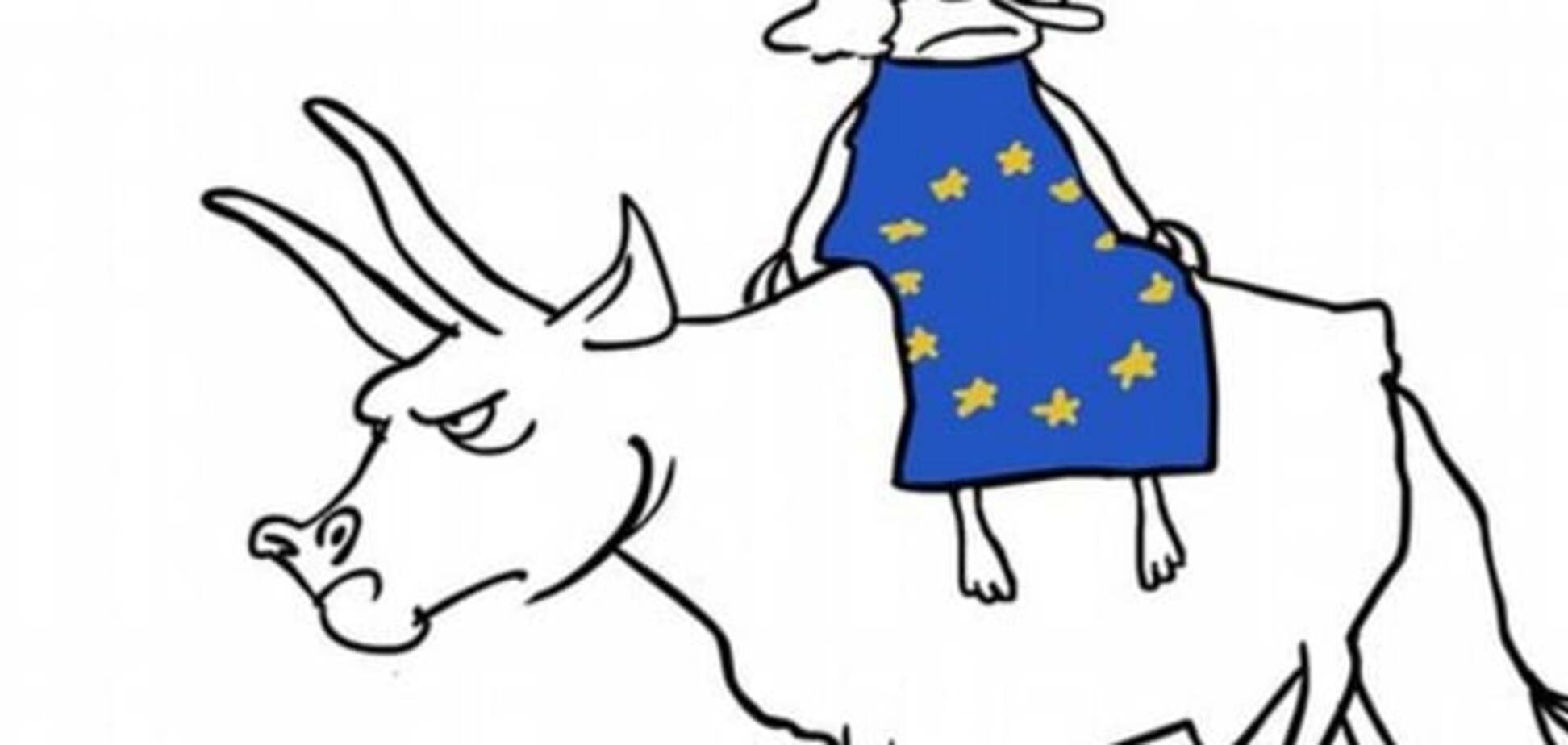 Карикатура Елкина