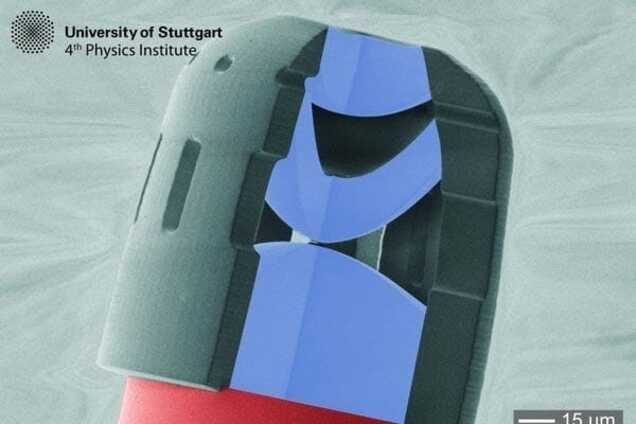 Объективы диаметром с человеческий волос: разработана технология изготовления микрооптики