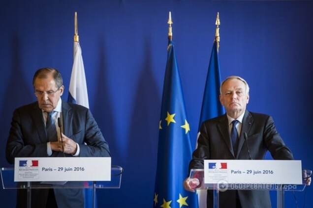 Сергей Лавров и Жан-Марк Эро