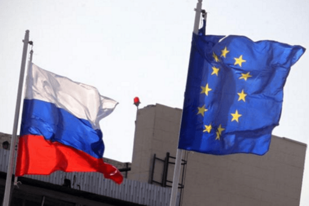 Флаги РФ и ЕС