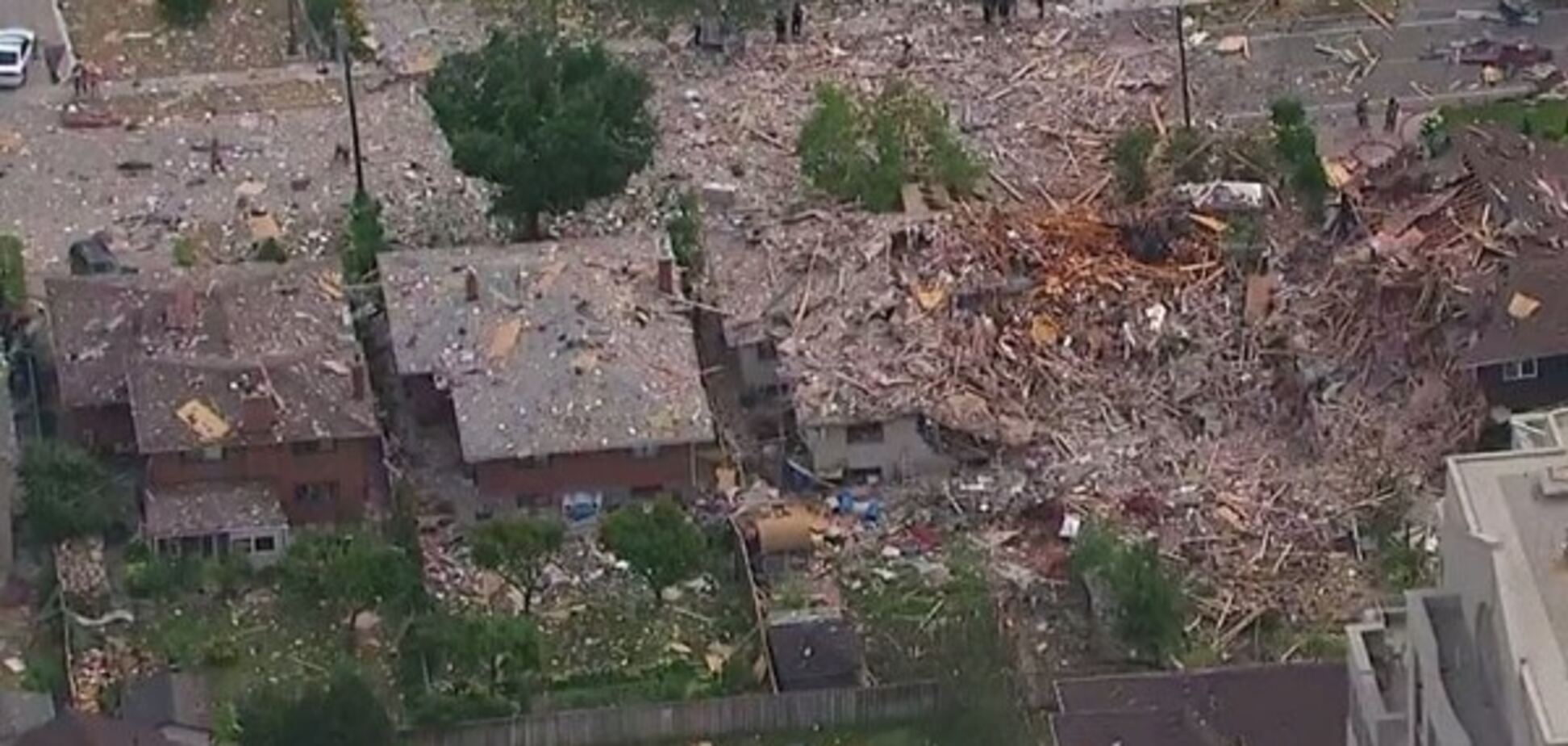 Взрыв в Канаде