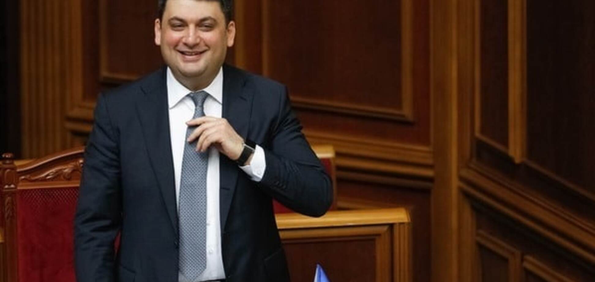 Владимир Гройсман в Раде