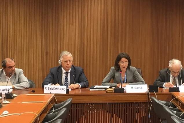 Петр Симоненко в ООН