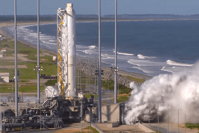 Испытание ракеты Antares