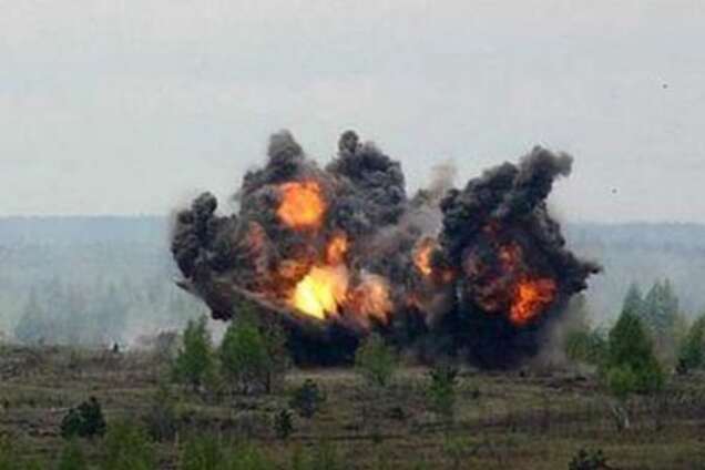 Взрыв снаряда