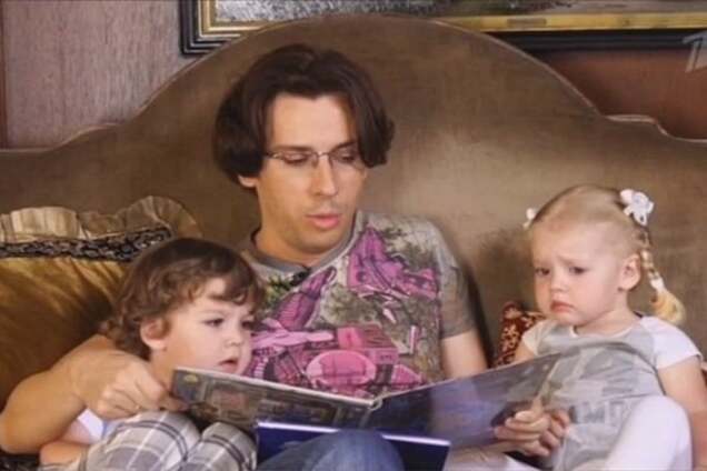 Максим Галкин с детьми