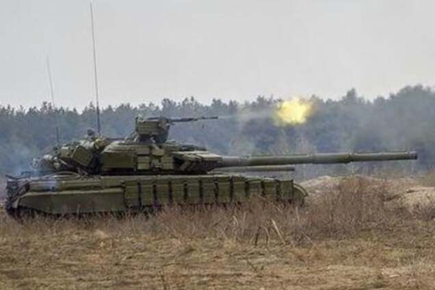 Танк на Донбасі