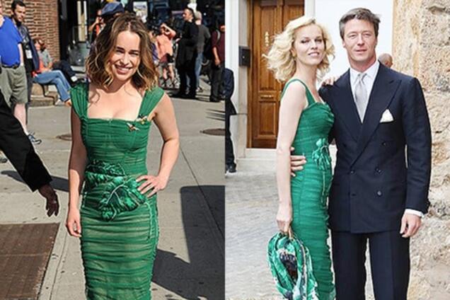 Эмилия Кларк и Ева Герцигова