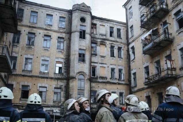 Разрушение дома на улице Хмельницкого