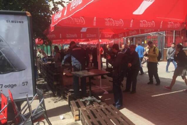 летняя площадка кафе Каратель