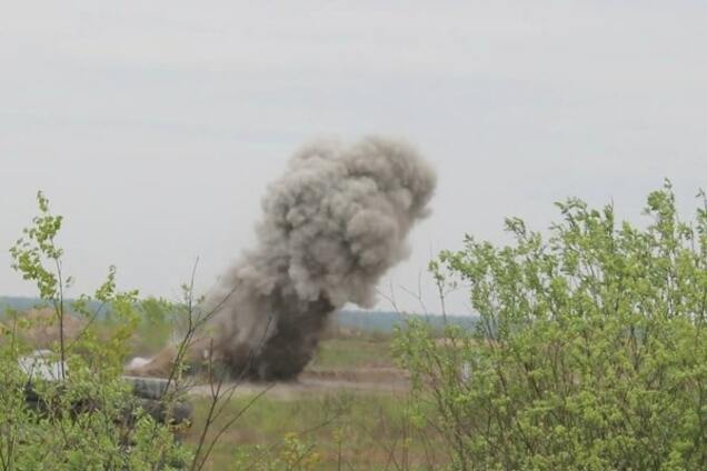 Взрыв на полигоне