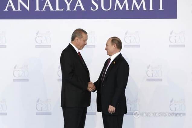 Эрдоган и Путин