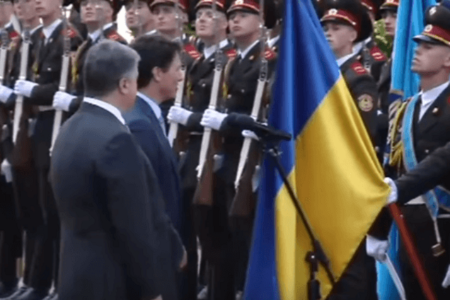 Петр Порошенко, Джастин Трюдо