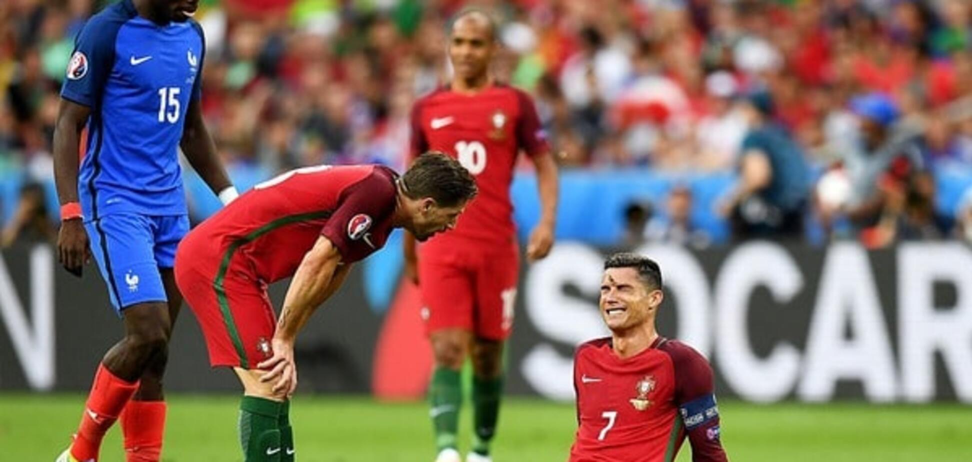 Криштиану Роналду травма