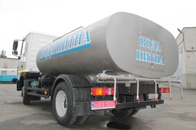 Розклад підвезення води під час відключень у Києві: інфографіка