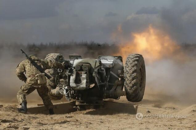 Артиллерия на Донбассе