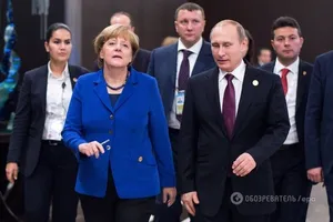 Меркель и Путин