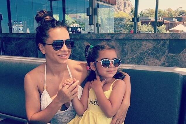 Ани Лорак с дочерью