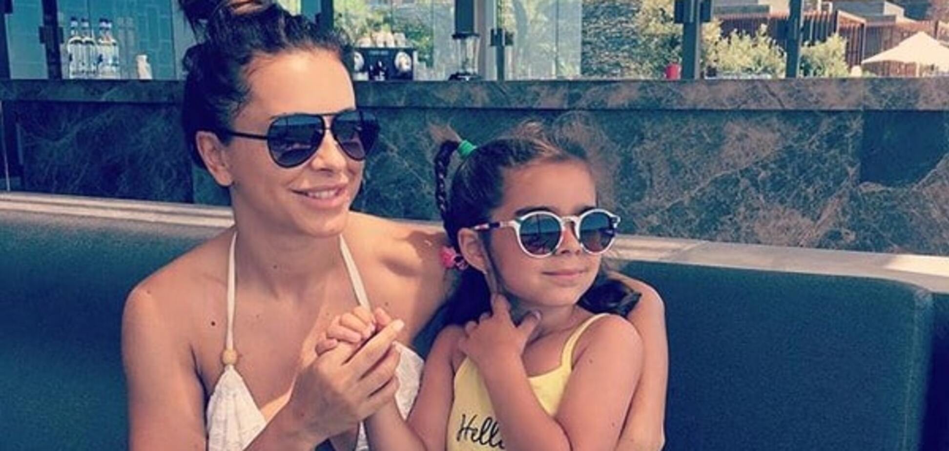 Ани Лорак с дочерью