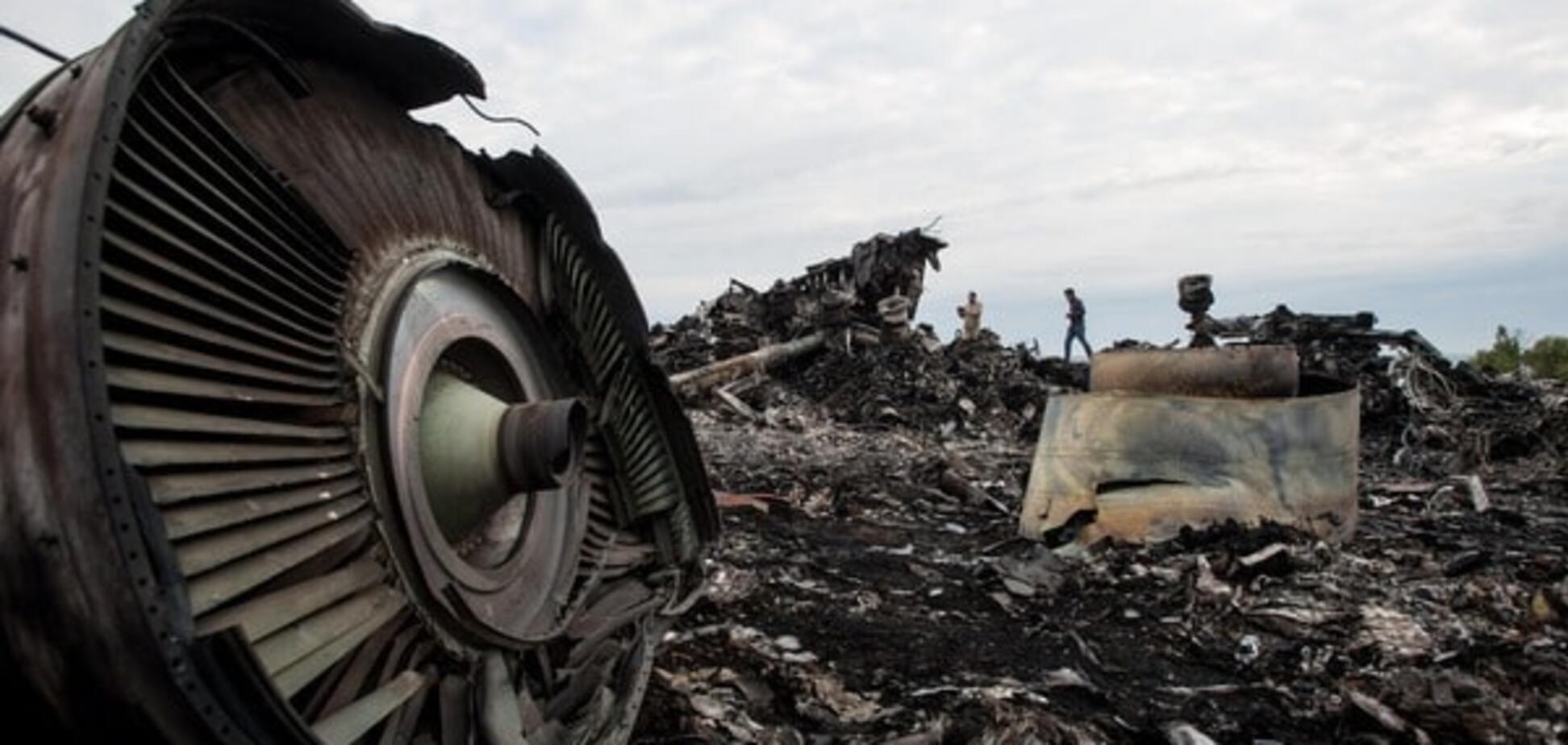 Місце аварії Boeing на Донбасі