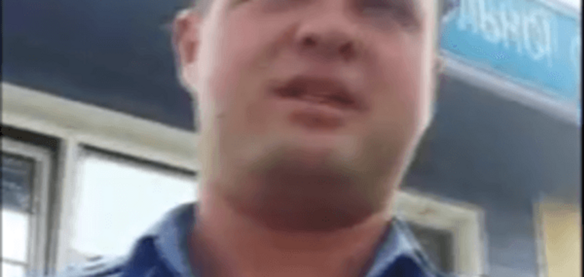 'Я сниму форму': на Одесщине полицейский предложил водителю подраться после работы. Видео