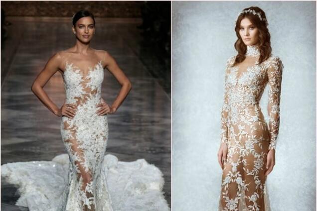 Сексуальные свадебные платья